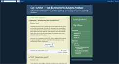 Desktop Screenshot of gayturkish.blogspot.com