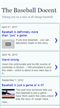 Mobile Screenshot of baseballdocent.blogspot.com