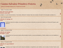 Tablet Screenshot of caminosalvador-primitivo.blogspot.com