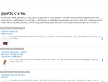Tablet Screenshot of gipettodiaries.blogspot.com