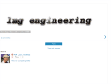 Tablet Screenshot of lmgengineering.blogspot.com