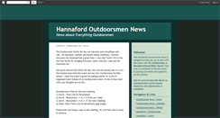 Desktop Screenshot of hsbcoutdoorsmen.blogspot.com