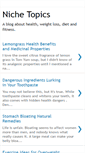 Mobile Screenshot of niche-topics.blogspot.com