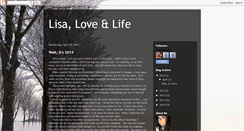 Desktop Screenshot of lisaloveandlife.blogspot.com