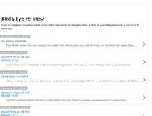 Tablet Screenshot of birdseyereview.blogspot.com