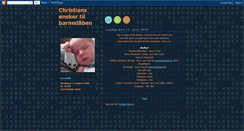 Desktop Screenshot of christiansbarnedaab.blogspot.com