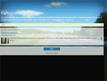 Tablet Screenshot of californiagarden.blogspot.com
