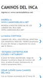 Mobile Screenshot of caminosdelinca.blogspot.com