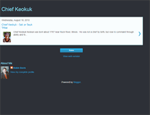 Tablet Screenshot of keokukchief.blogspot.com