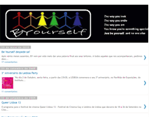 Tablet Screenshot of beyourselfblog.blogspot.com