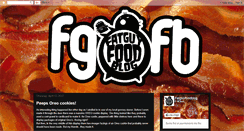Desktop Screenshot of fatguyfoodblog.blogspot.com