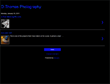 Tablet Screenshot of dthomasphotography.blogspot.com