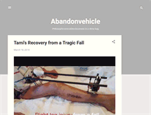 Tablet Screenshot of abandonvehicle.blogspot.com