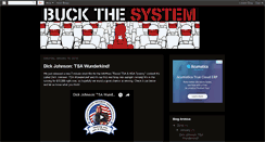 Desktop Screenshot of buck-the-system.blogspot.com