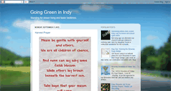 Desktop Screenshot of going-green-mama.blogspot.com