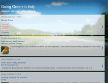 Tablet Screenshot of going-green-mama.blogspot.com