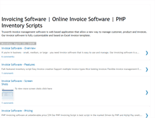 Tablet Screenshot of invoicing-software.blogspot.com