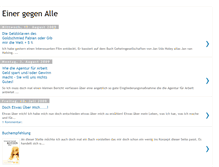 Tablet Screenshot of einer-gegen-alle.blogspot.com