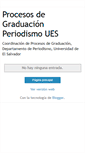 Mobile Screenshot of procesosdegrado.blogspot.com