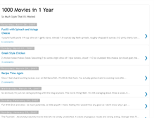 Tablet Screenshot of 1000movies.blogspot.com