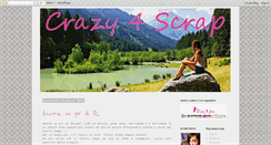 Desktop Screenshot of crazy4scrap.blogspot.com