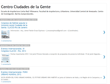 Tablet Screenshot of centrociudadesdelagente.blogspot.com