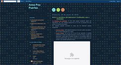 Desktop Screenshot of annapoupuertas.blogspot.com