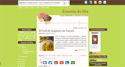 Desktop Screenshot of ementadodia.blogspot.com