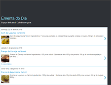 Tablet Screenshot of ementadodia.blogspot.com