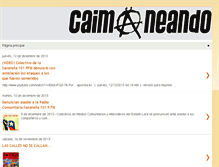 Tablet Screenshot of caimaneandodesanare.blogspot.com
