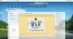 Desktop Screenshot of ceipguadalquivir.blogspot.com