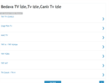 Tablet Screenshot of canlitv-izlee.blogspot.com