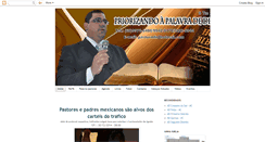 Desktop Screenshot of pastormarcelofreitas.blogspot.com