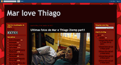 Desktop Screenshot of marlovethiago.blogspot.com