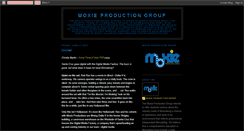 Desktop Screenshot of moxieproductiongroup.blogspot.com