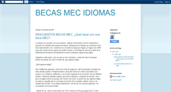 Desktop Screenshot of becamecidiomas.blogspot.com