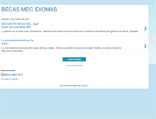 Tablet Screenshot of becamecidiomas.blogspot.com