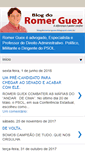 Mobile Screenshot of blogdoromerguex.blogspot.com