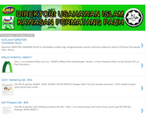 Tablet Screenshot of direktoriusahawanislam.blogspot.com