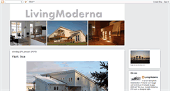 Desktop Screenshot of livingmoderna.blogspot.com