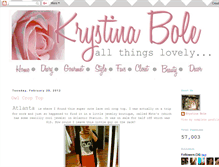 Tablet Screenshot of krystinaboleblog.blogspot.com