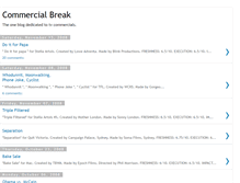 Tablet Screenshot of commercialbreak.blogspot.com