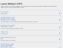 Tablet Screenshot of lancewallachchfc.blogspot.com