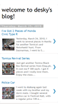 Mobile Screenshot of deskyjournal.blogspot.com