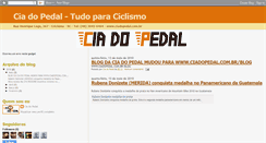 Desktop Screenshot of ciadopedal.blogspot.com