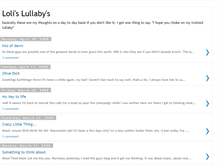 Tablet Screenshot of lolisxlullaby.blogspot.com