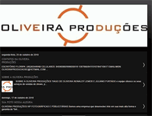 Tablet Screenshot of oliveiraproducaosc.blogspot.com