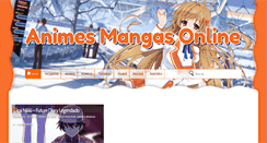 Desktop Screenshot of animesmangasonline.blogspot.com