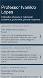 Mobile Screenshot of professorivanildolopes.blogspot.com