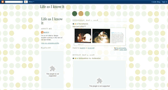 Desktop Screenshot of myedgelife.blogspot.com